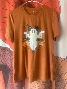 Mickey Mouse Halloween Ghost T-Shirt